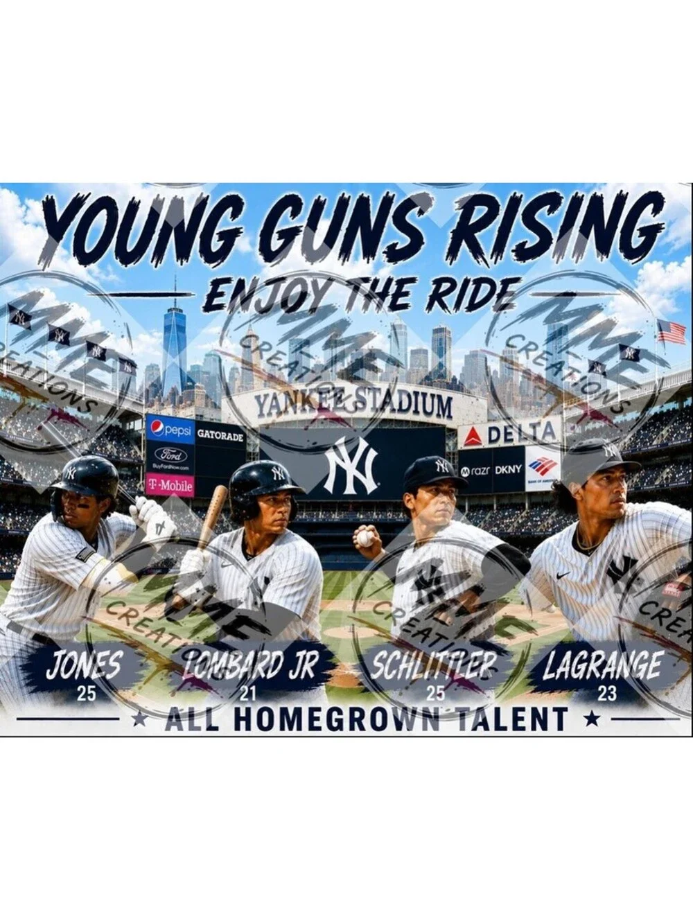 4203 Young Guns Rising Enjoy The Ride Jones/Lombard/Schlittler/Lagrange